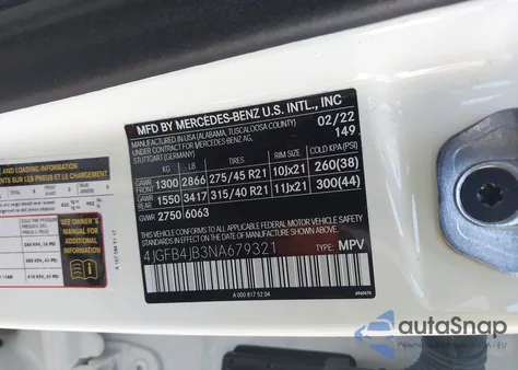 2022 Mercedes-Benz Gle 350 from USA, damaged, VIN 4JGFB4JB3NA679321